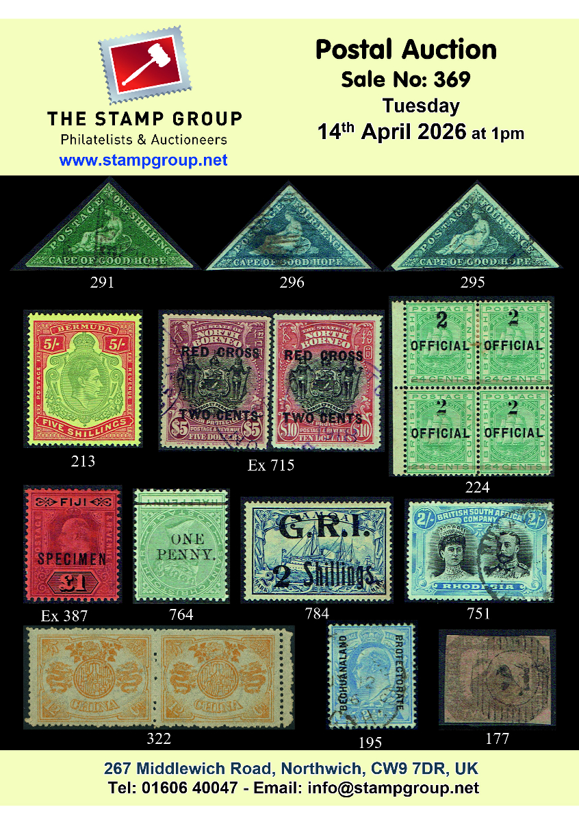 Postal Auction April 2026